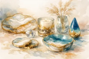 Epoxy kwaliteit herkennen in luxe woonaccessoires