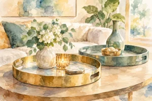 Design dienbladen die uw interieur verfijnen